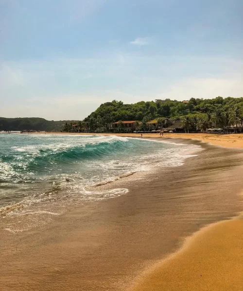 san agustinillo playa virgen en oaxaca